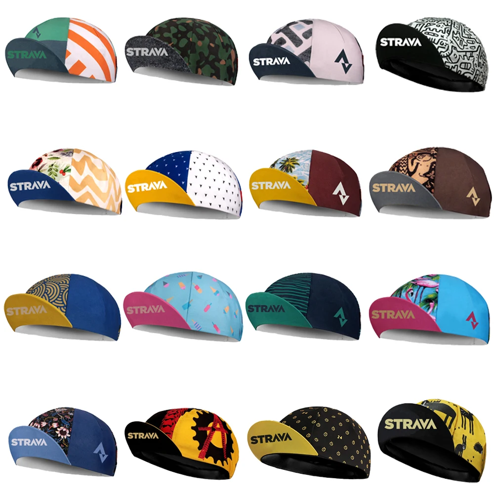 

2022 Outdoor Sport Cycling Caps Bicicleta Wear Hats Breathable Free Size Be Elastic Men And Women Style Arbitrary Choice Print