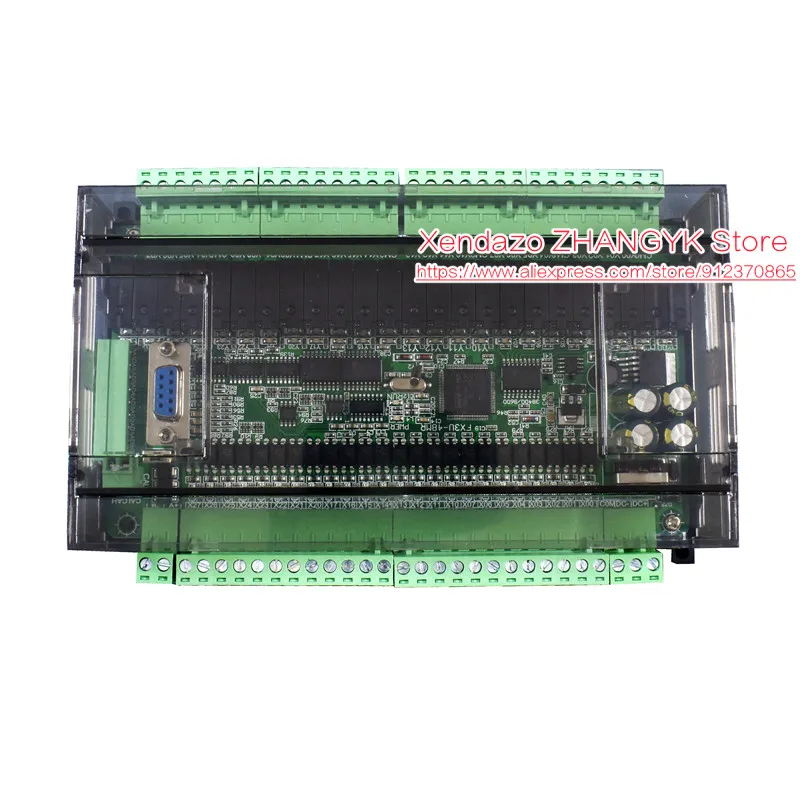 Программируемая логическая плата управления PLC с 24 выходами и часами/485 CNA |