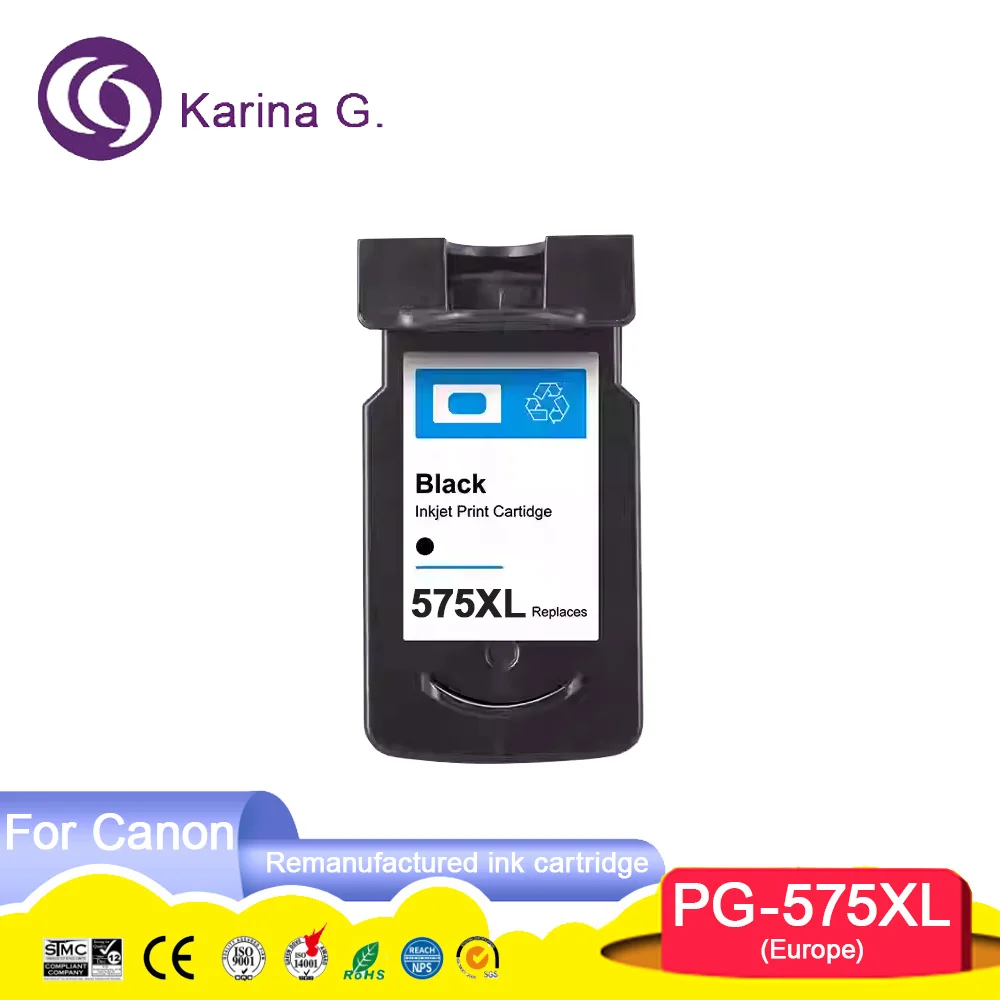 PG575XL PG 575 CL-576 CL 576 PG575 CL576 XL 575XL Восстановленный картридж для принтера Canon PIXMA TS3550i TS3551i