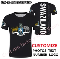 swaziland t shirt diy free custom name number swz t shirt nation flag sz kingdom country college print photo text logos clothing