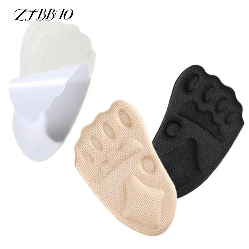 

Women Shoes 4D Sponge Forefoot Pads High Heels Sandals Footcare Insoles Relieve Pressure Shock Pain Relief Soft Palms Massage