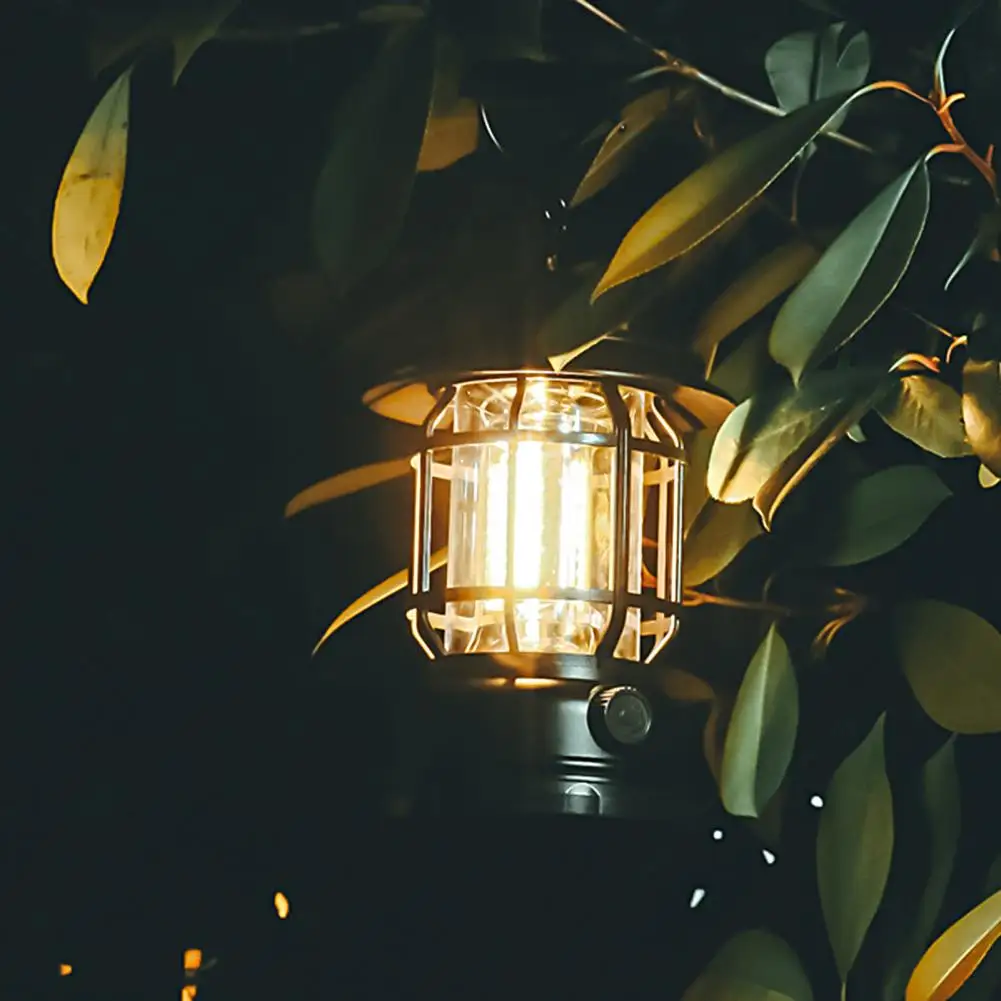 

Портативный фонарь широкого применения, светильник для палатки с USB-зарядкой, долгий срок службы батареи, удобный Ультраяркий уличный свети...