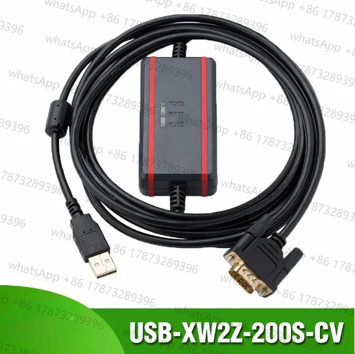 Фото Кабель для программирования USB-XW2Z-200S-CV для ПЛК серий CQM1H, C200HE, CPM2C, CJ1M /HG/HS/HX/CJ/CS, линия для передачи данных №2