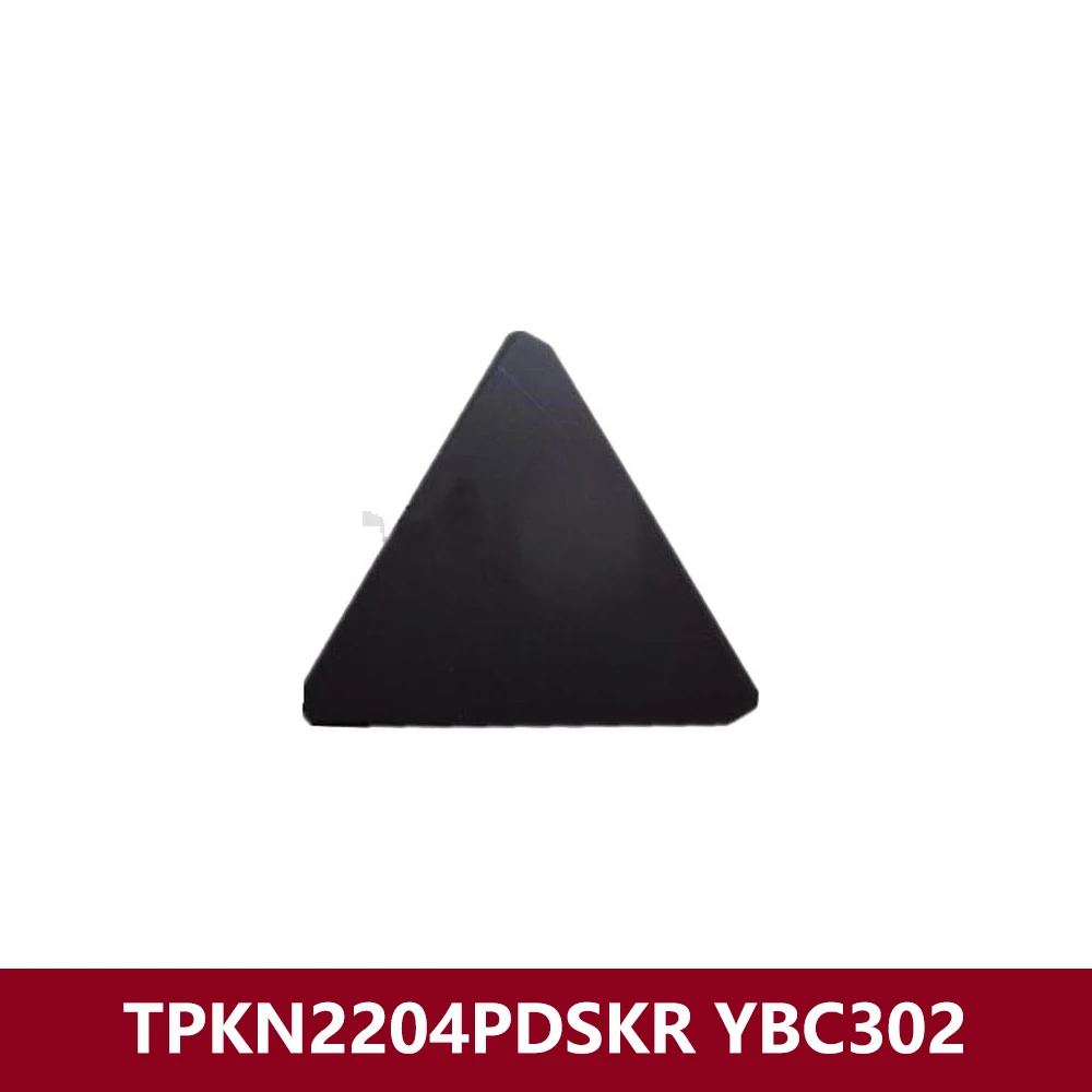 Оригинальный TPKN2204PDSKR YBC301 Карбидные вставки для станков TPKN2204 PDSKR TPKN 2204 Токарный