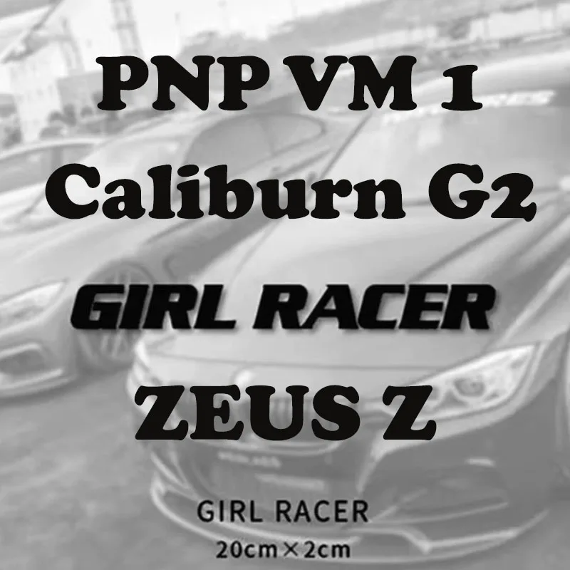 Автомобильные запасные части, принадлежности для салона автомобиля, наклейки для мужчин GTi Knight 80pnp x gtx GIRL RACER, ремонт, наклейка на автомобиль