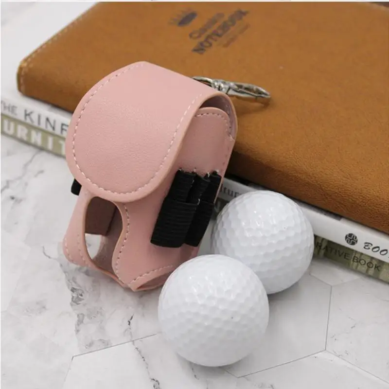 

Уличная сумка для гольфа с магнитной пряжкой, чехол для хранения мини-гольфа, 7 цветов, кожаная Высококачественная поясная сумка для тренировок в гольф