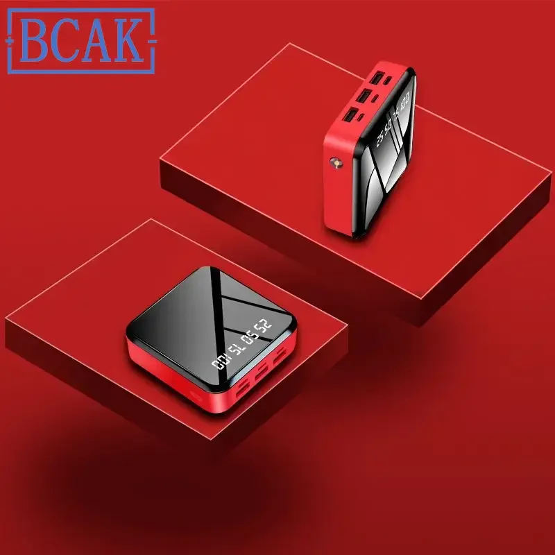 Новый стиль внешний аккумулятор с цифровым дисплеем мини-аккумулятор большой