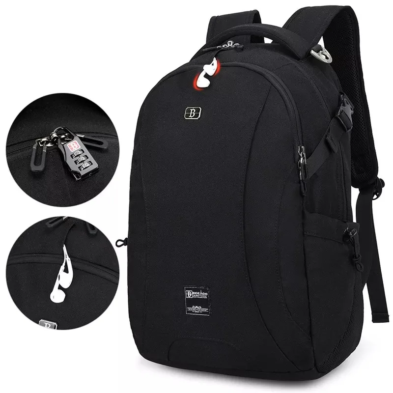

Laptop Backpack Men's Business Backpack Large Capacity 15.6 Laptop Bag Waterproof Backpack Men's Travel Bag