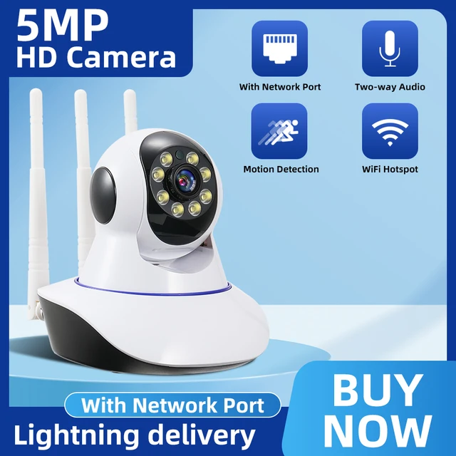 5G WiFi Camera Wireless 5MP HD Security Protector Camera Night Vision Surveillance Smart Auto Tracking Two Way Audio CCTV Camera 1