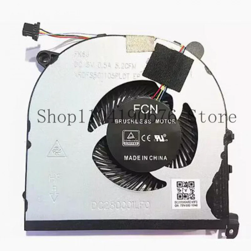 Новый охлаждающий вентилятор для Dell XPS 15 9560 прецизионный 5520 аксессуары
