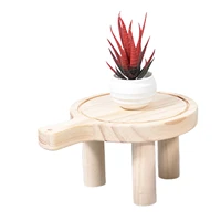 mini wooden stool display stand wood stool for plants mini wooden stool display stand round decorative flower shelf modern plant