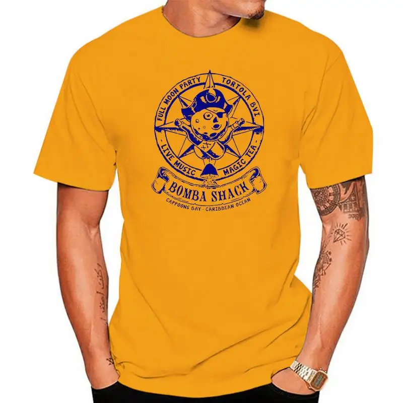 Футболка Reggae Bar Bomba Shack Psychedelic группы грибов концертов карибская футболка