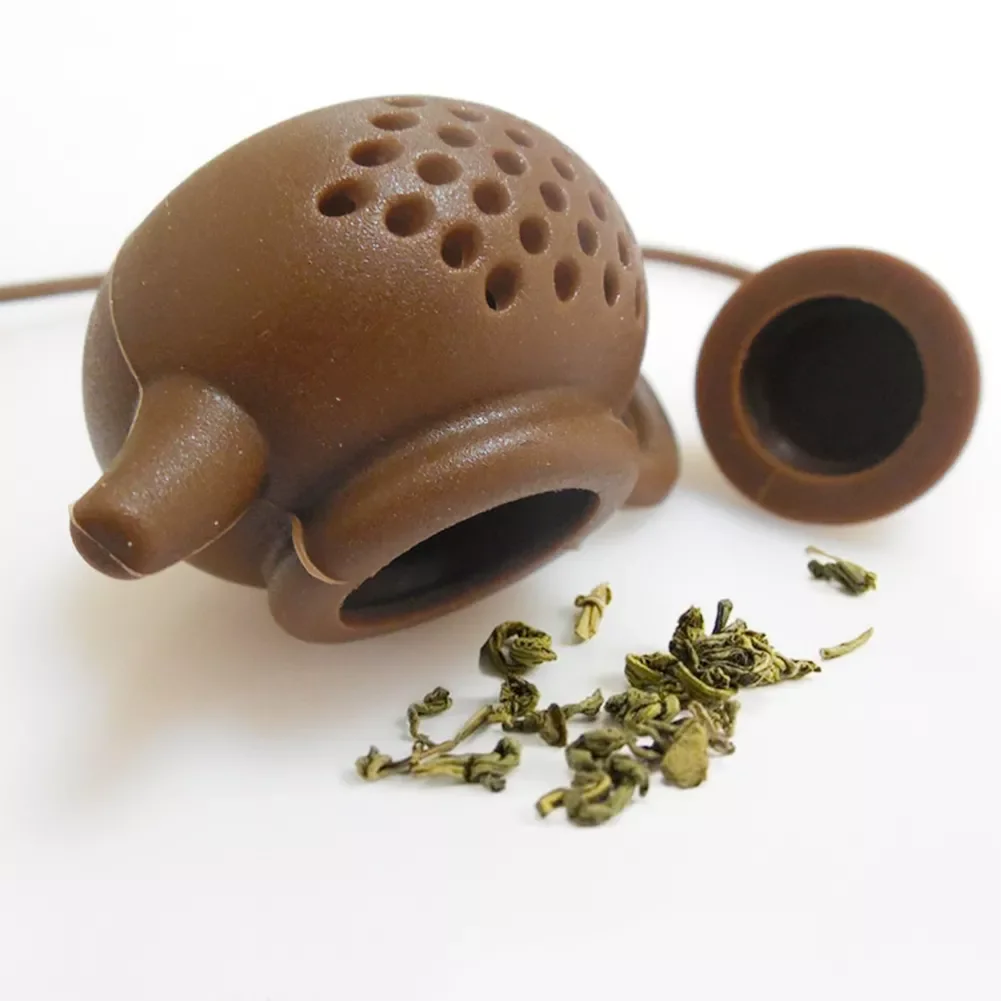 

2022 Teabag Leaf Filter Diffuser Teaware Creative Kitchen Gadget Teapot-Shape Teaware Accessory 1pc