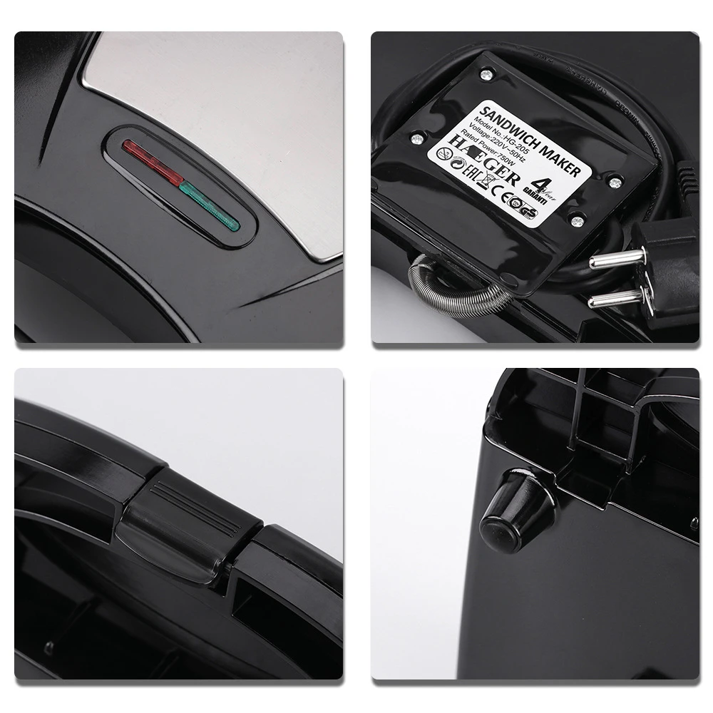 750w electric bbq grill machine smokeless barbecue steak grilled pan electric hotplate sandwich maker panini breakfast 220v eu free global shipping