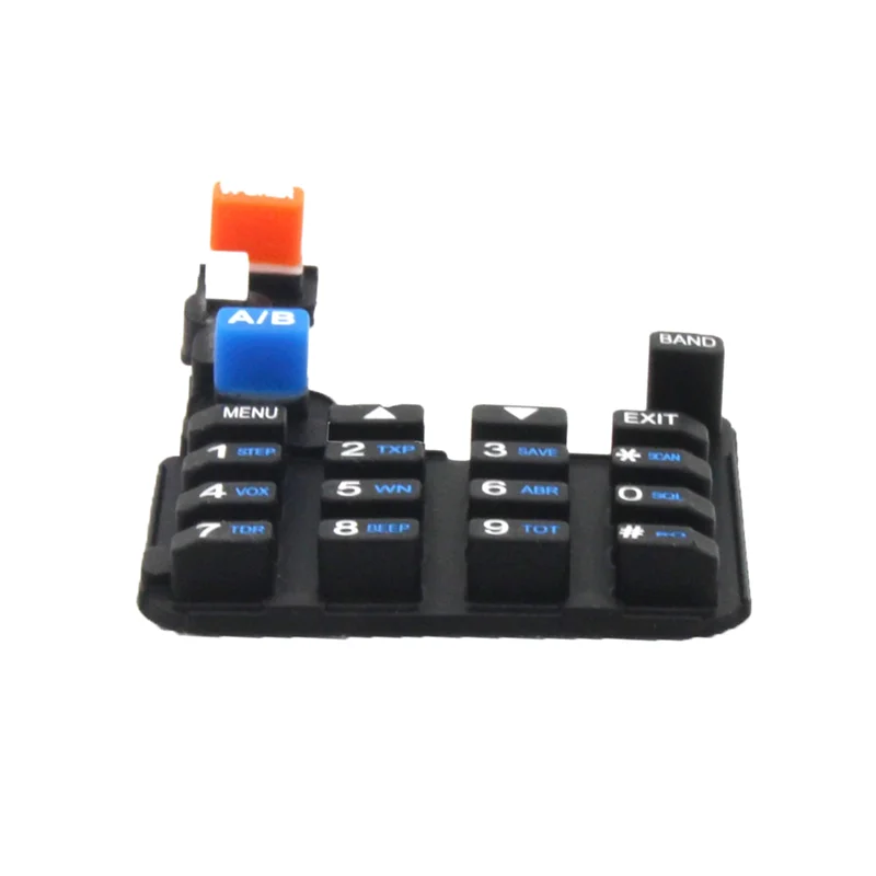 5 шт. Walkie Taklie UV5R цифровая клавиатура для двусторонней радиосвязи Baofeng UV-5R UV-5RA