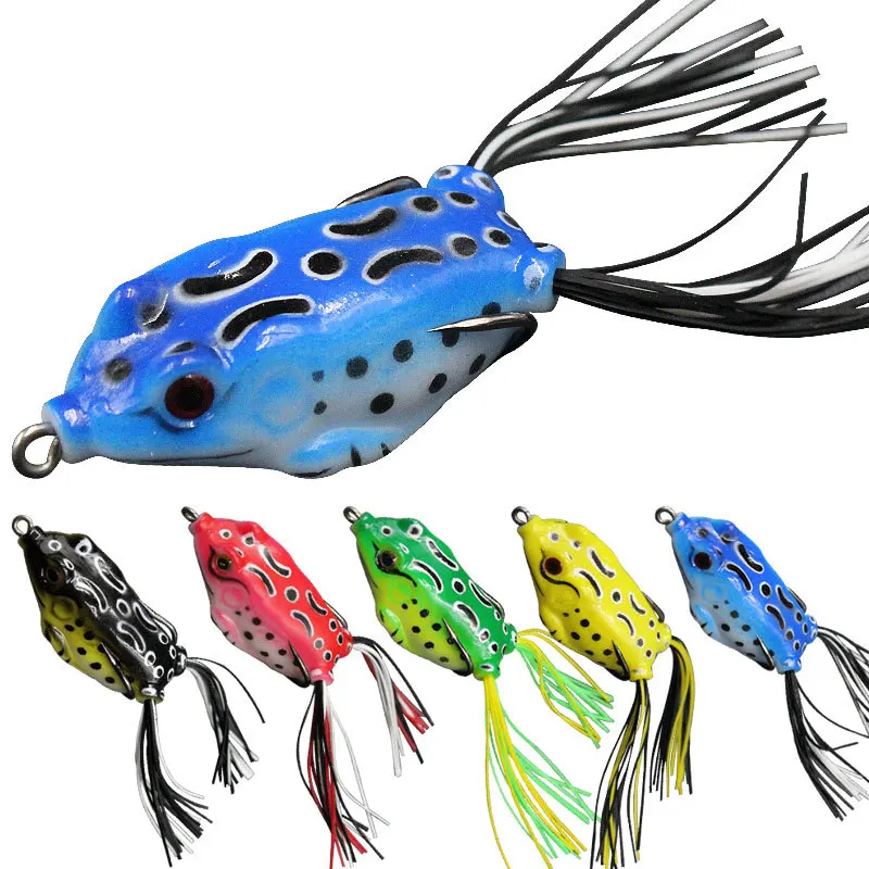 

Fishing Lure 5g 8.5g 12.5g Thunder Frog Soft Bait Artificial Bait Insect Soft Lures Bass Fishing Frog Baits