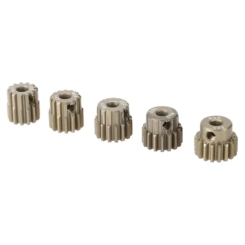 

M0.6 3.175Mm 13T 14T 15T 16T 17T 0.6 Module Pinion Motor Gear For 1/8 1/10 RC Off-Road Buggy Truck Brushed Brushless Motor