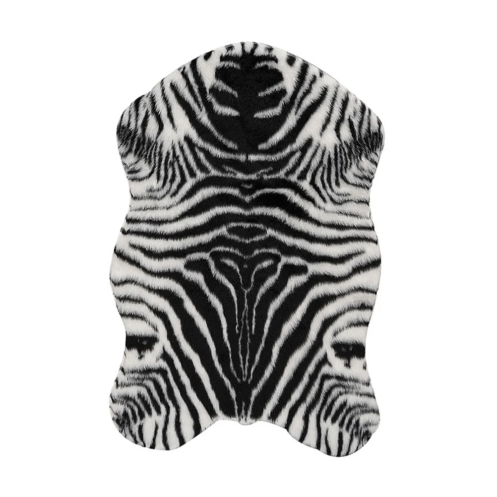 

Indoor Outdoor Rugs Zebra Zebra-stripe Floor Cushion Non-slip Mat Comfortable Doormat Anti-slip Multi-function Child
