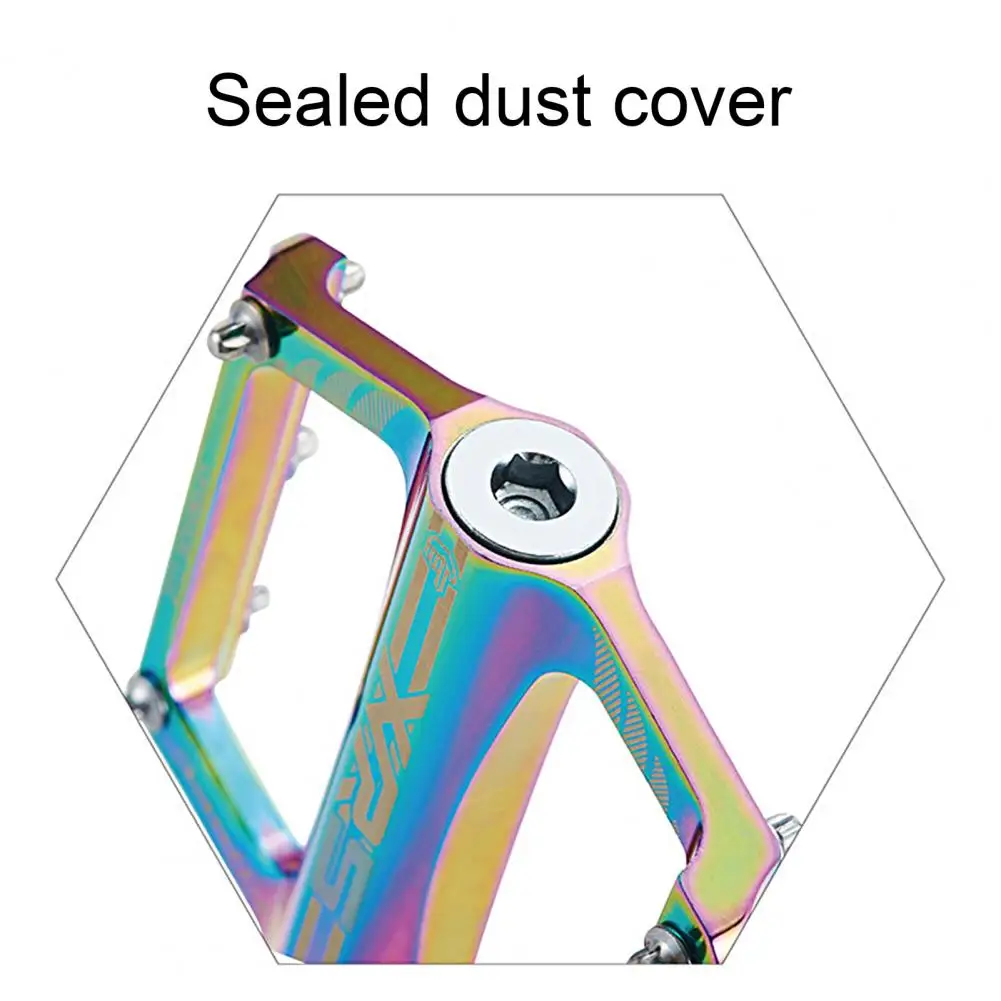 

1 Pair Bearing Pedals Dust-proof Aluminum Alloy Repairing Anti Rust Bearing Pedals Bike Pedals for Riding