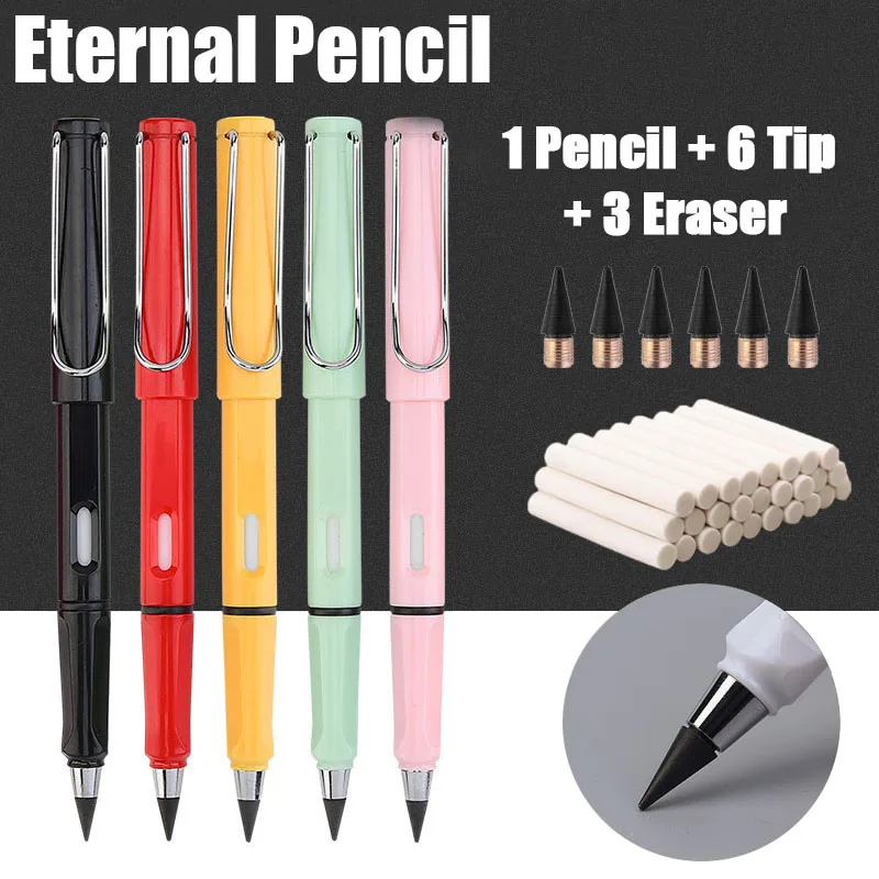 No Ink Writing Magic Pencil For Writing Art Sketch Stationery Pen School Supplies