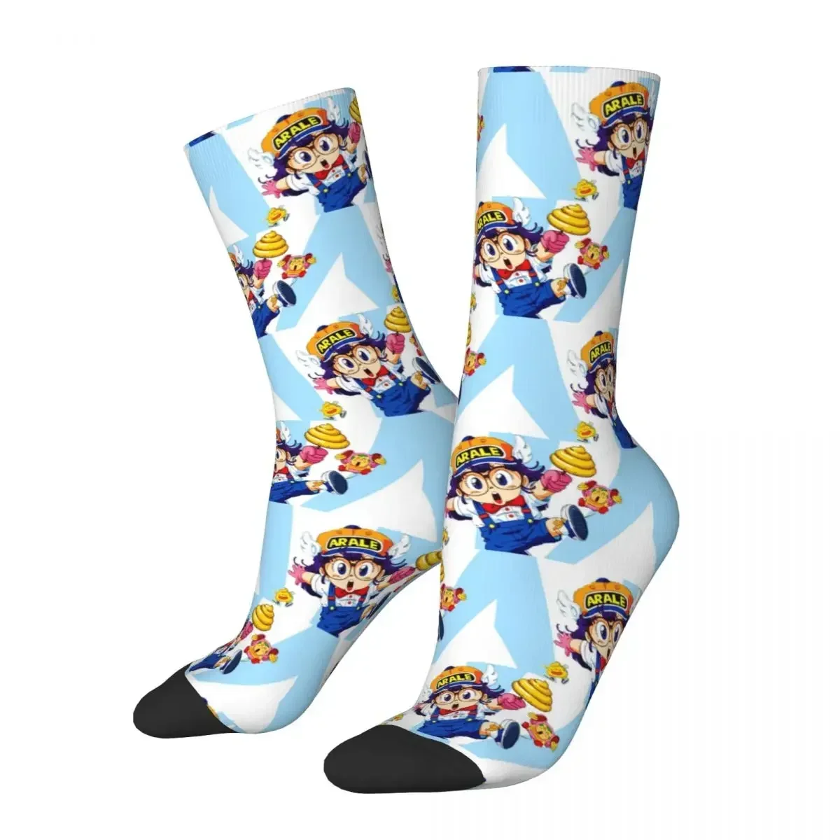 Носки Arale Unchi-kun чулки высокого качества в стиле Харадзюку всесезонные длинные