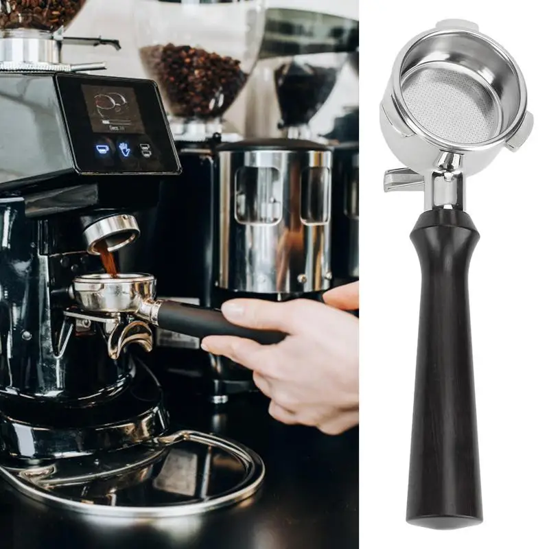 

Портативный фильтр без дна из нержавеющей стали с деревянной ручкой