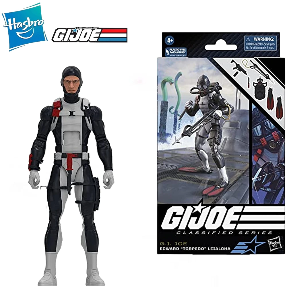 In Stock G.I. Joe GI Joe Classified Series Edward “Torpedo” Leialoha 73 Action Figure Model Toy Collection Hobby Gift