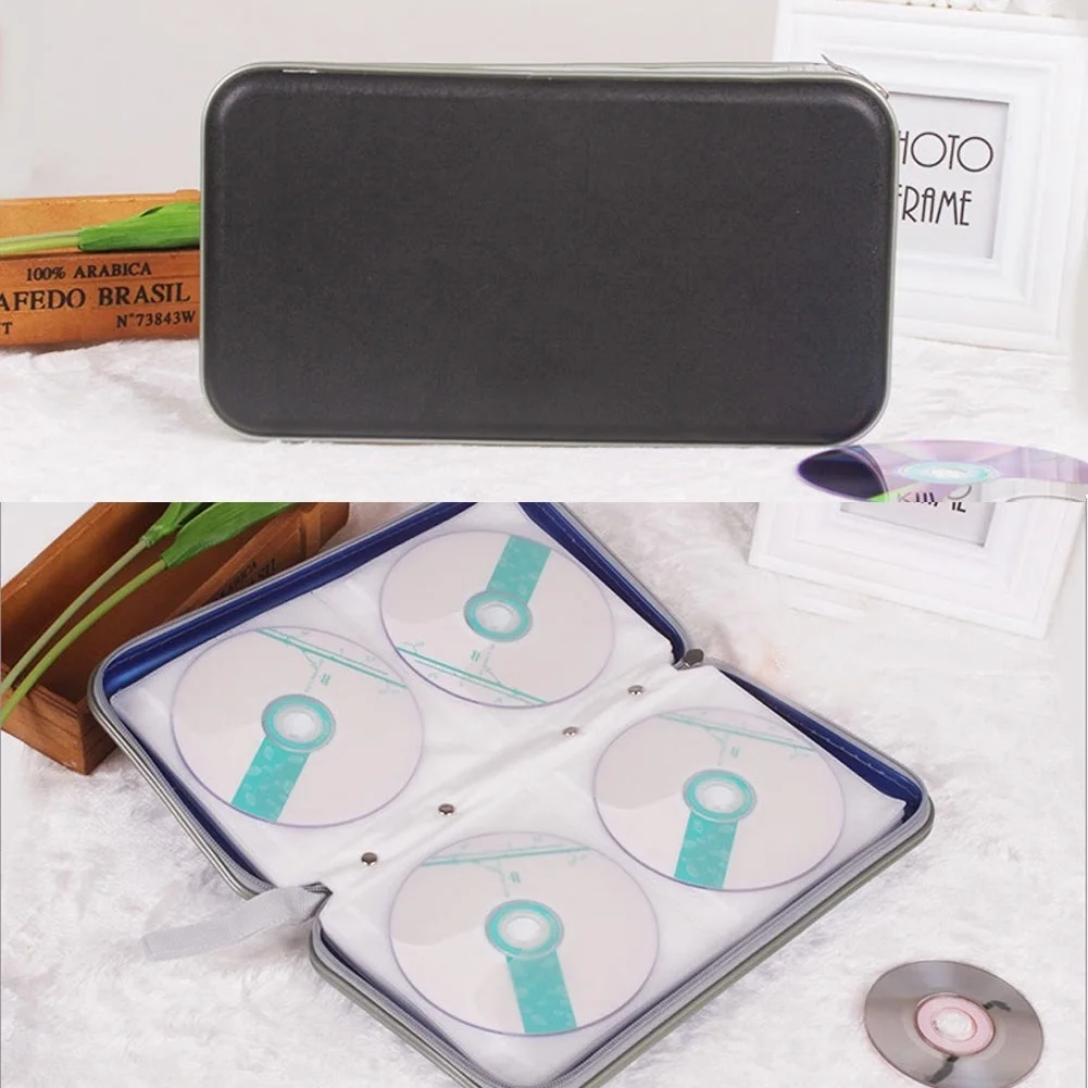 

Storage Case CD DVD Album Holder Organizer Zipper Bag Wallet Boxes