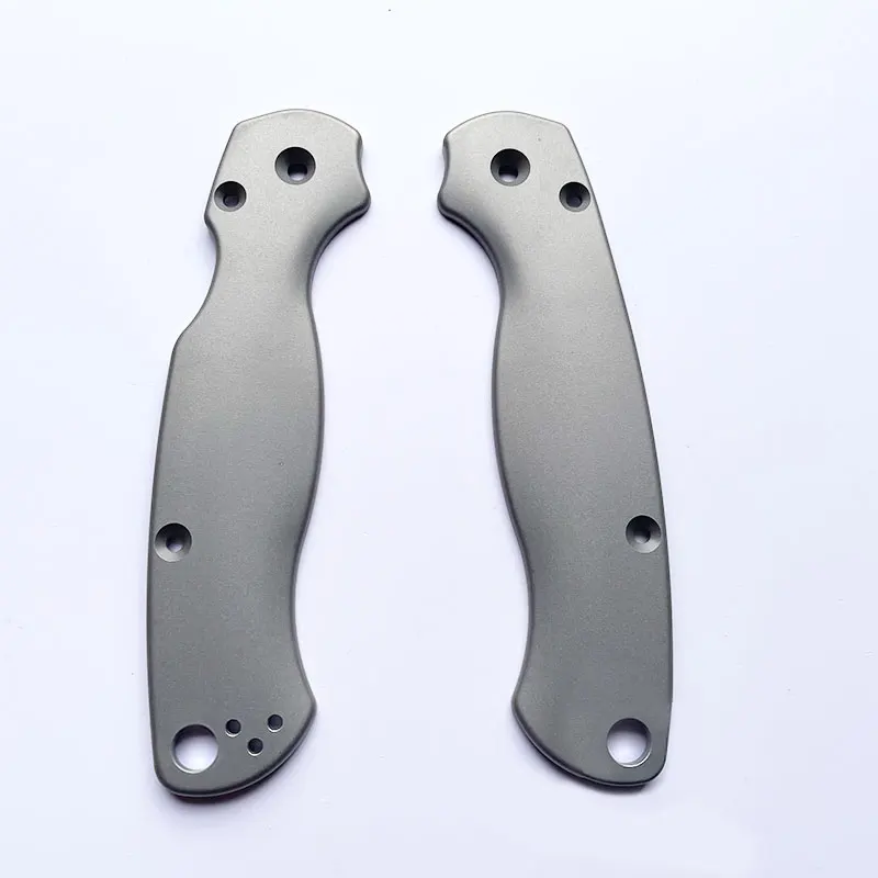 Фото 1 пара весов с ручками ножей из титанового сплава для складных ножей Spyderco C81 Para 2 №5