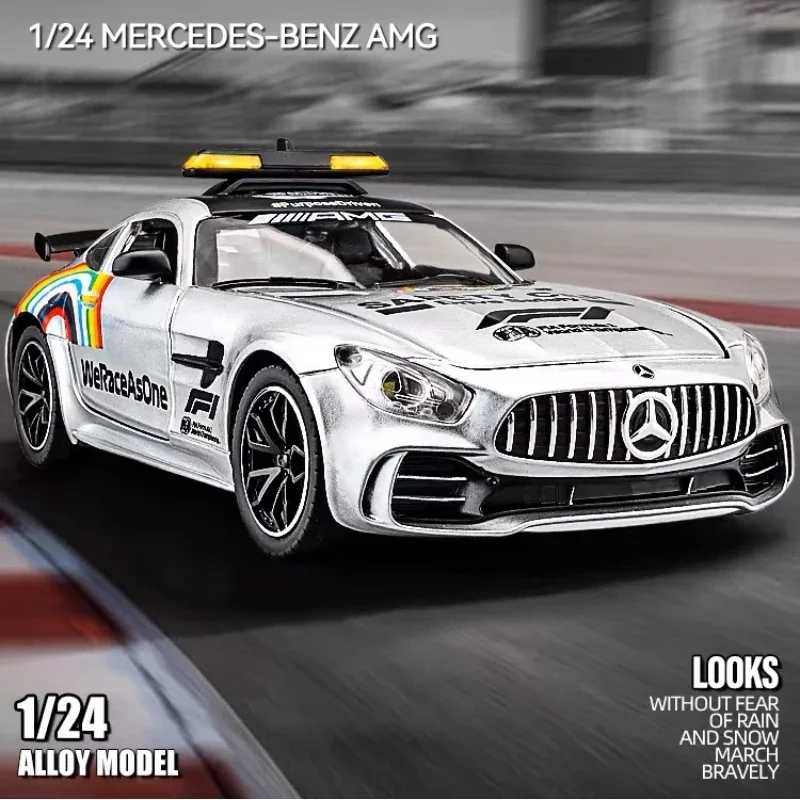 Модель автомобиля Mercedes Benz GTR AMG из сплава 1:24