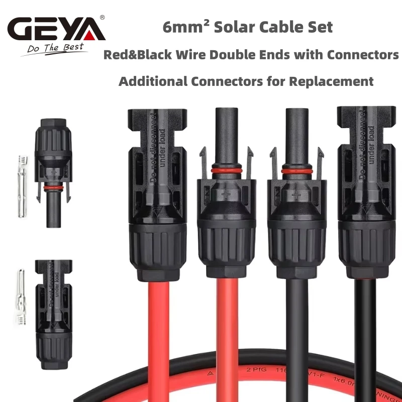 

GEYA Солнечный кабель 3/6/9м 6мм² DC2000V