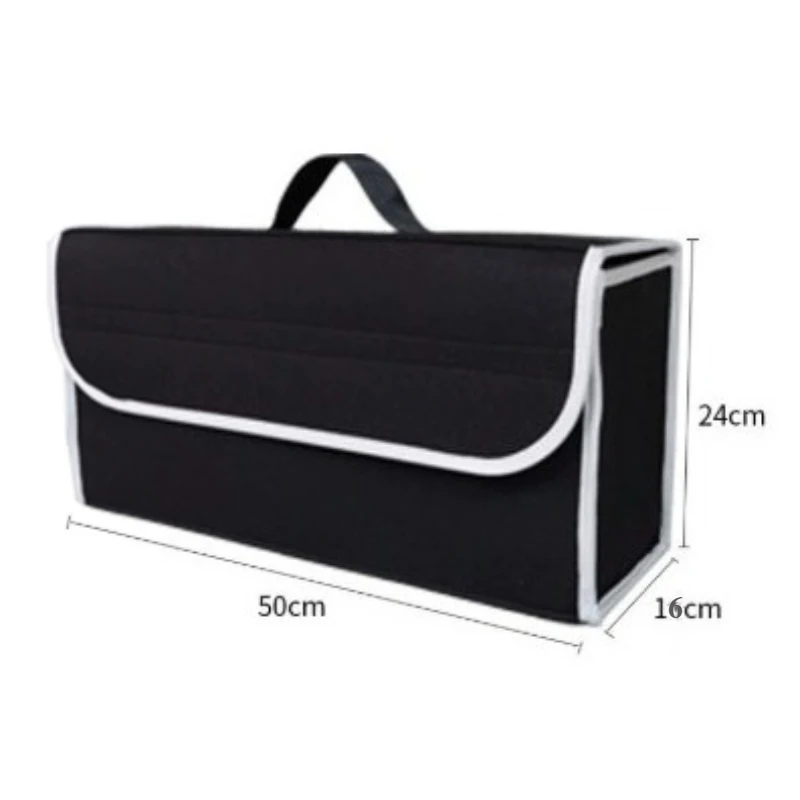 

Ящик для хранения, аксессуары, большой противоскользящий отсек, органайзер для хранения багажника, сумка для хранения инструментов, органайзер для багажника автомобиля, мягкий фетр