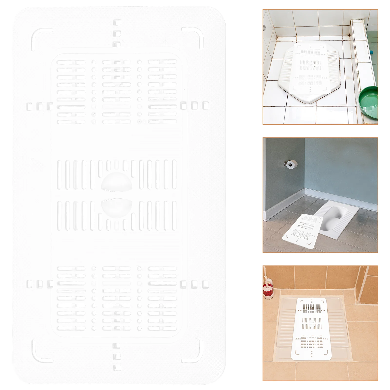 

Squat Toilet Cover Potty Board Bathroom Lid Pans Replacement Hole Accessory Squatting
