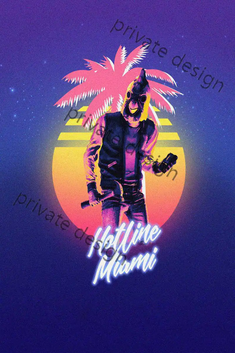 

Винтажная металлическая вывеска Hotline Майами, жестяная вывеска, декор для комнаты, ретро неоновая вывеска в эстетике для искусства, паба, дом...