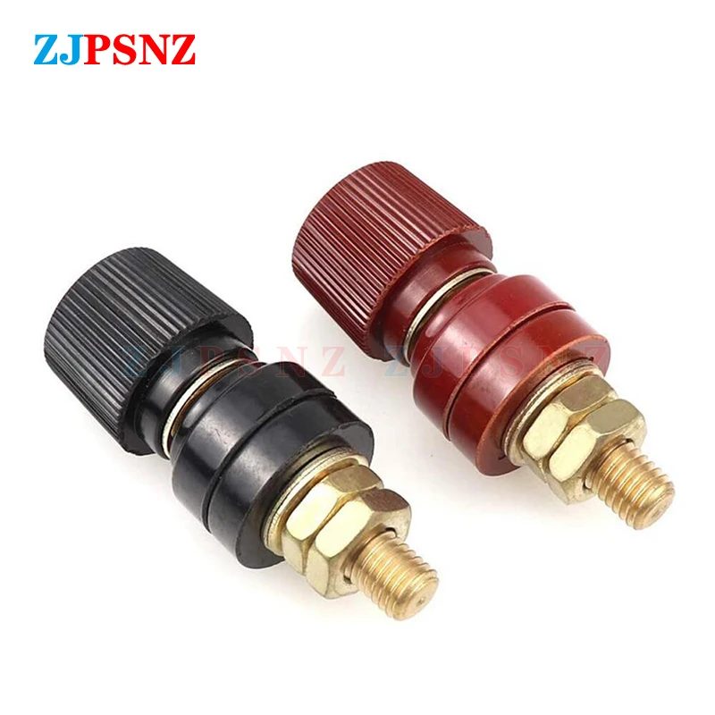 

6mm 8mm Brass Posts Terminal Blocks Power Supply M6 M8 Terminals Welding Machine Inverter Post Connector Replacement Terminals