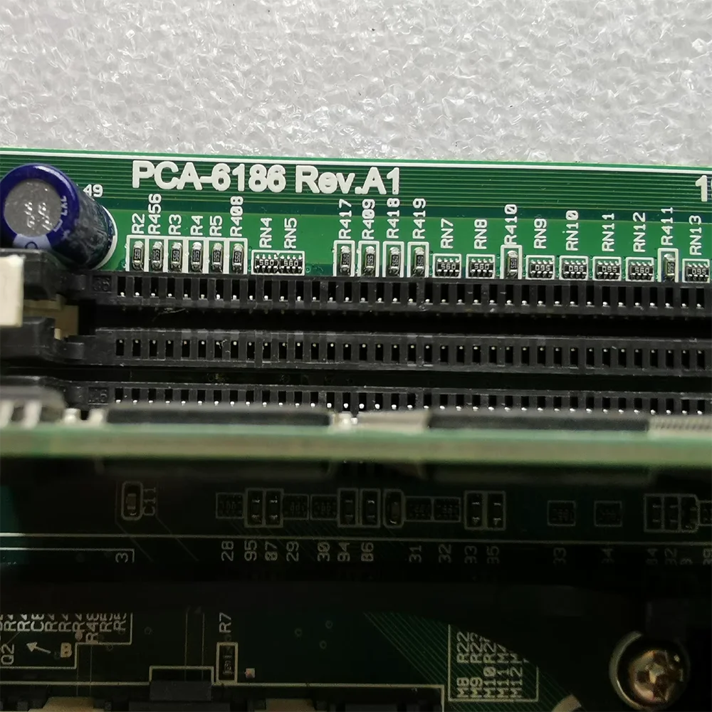 Материнская плата для компьютера с двойным портом Advantech PCA-6186E2 Rev.A1