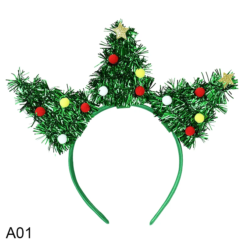 

Рождественские зеленые ободки