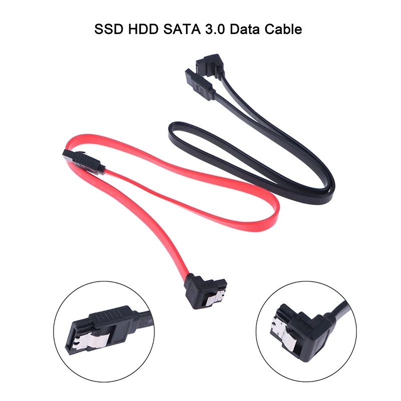 

SSD HDD SATA 3.0 Data Cable High-speed Hard Disk Cord Sata 3.0 6GB /Solid State Hard Disk Data Cable