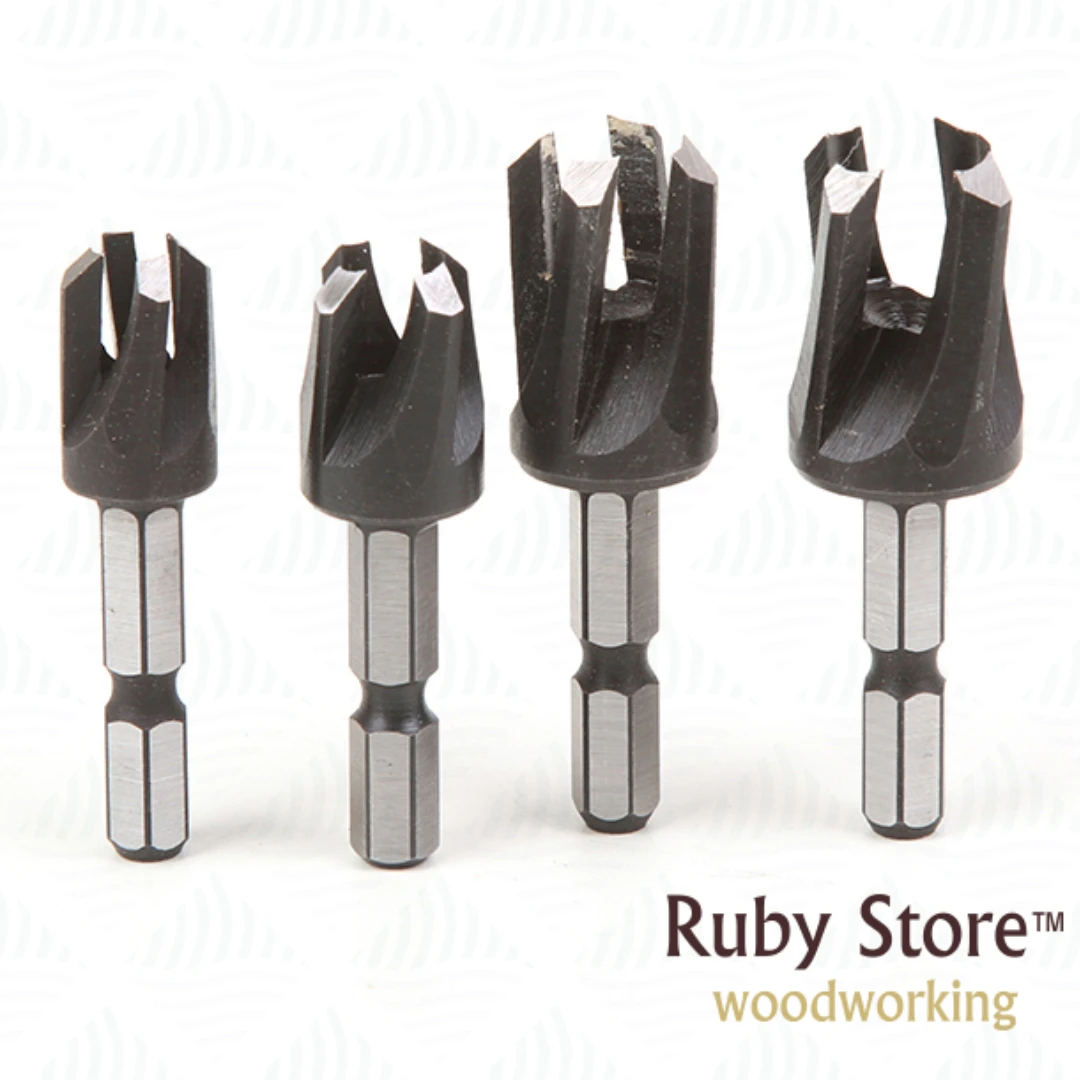 

Набор резаков для дерева Rubyliutools 4 шт. 6 мм, 8 мм, 10 мм, 12 мм