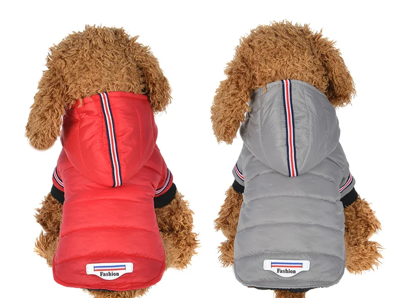

Small Dog Clothes Winter Warm Pet Dogs Coat Jacket Puppy Cat Outdoor Clothing Hoodies For Yorkshire Teddy Outfit XS-XL