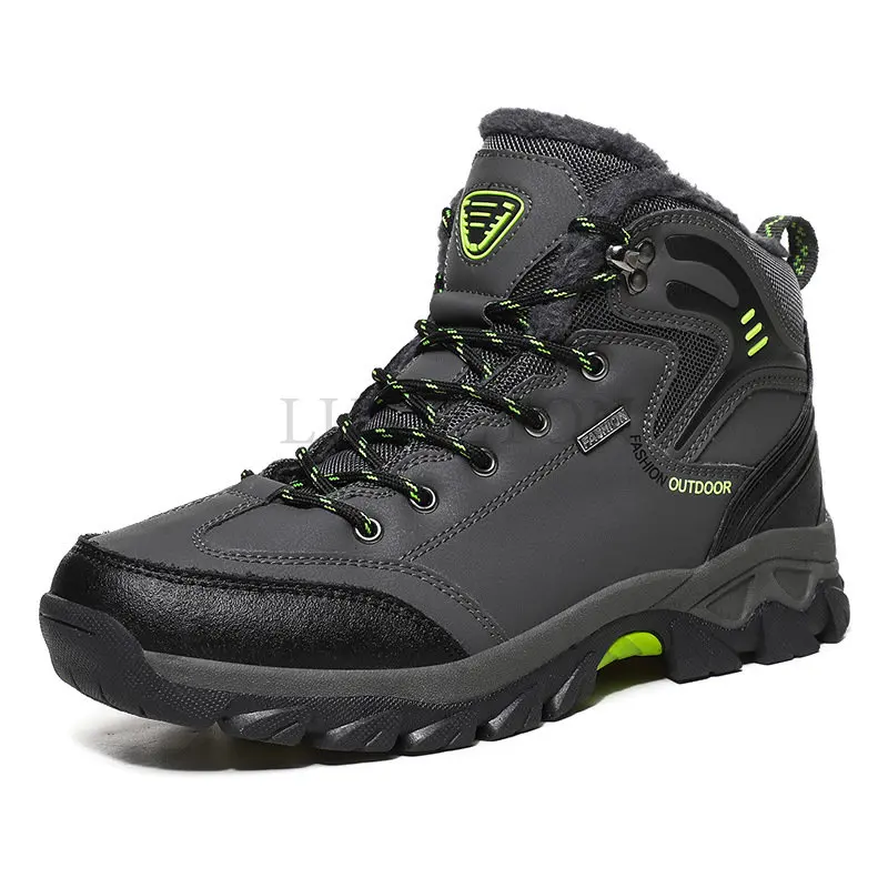 

Winter Men's Snow Boots Work Boots Luxury Men Outdoor Waterproof Boots Punk Sneakers Man Ankle Boots Desert Boots Footwear Wide