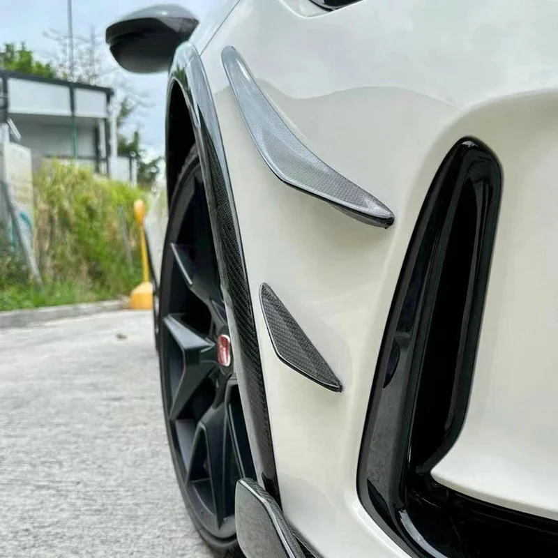 EPR аксессуары из углеродного волокна для Honda Civic Type-R FL5 TM Typ body kit (передняя губа