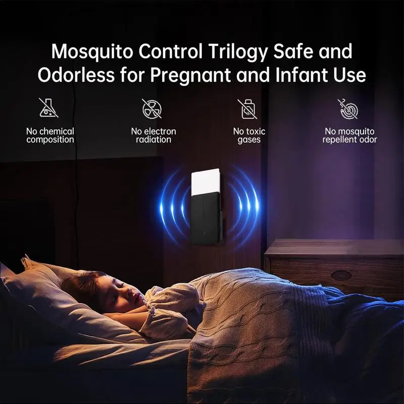 Внутренняя Подключаемая лампочка для дома средство уничтожения комаров