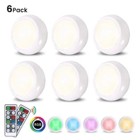 rgb led cabinet kitchen light 16 colors clap lights usb lithium battery bedroom wake up remote control wireless night lamp