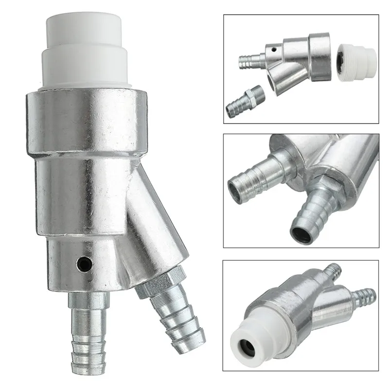 

6/7/9/10/12 mm Aluminium Alloy Air Sandblaster Gun Kit 35x20mm Boron Carbide Nozzle Sandblasting Gun Spray Gun Kit Power Tool