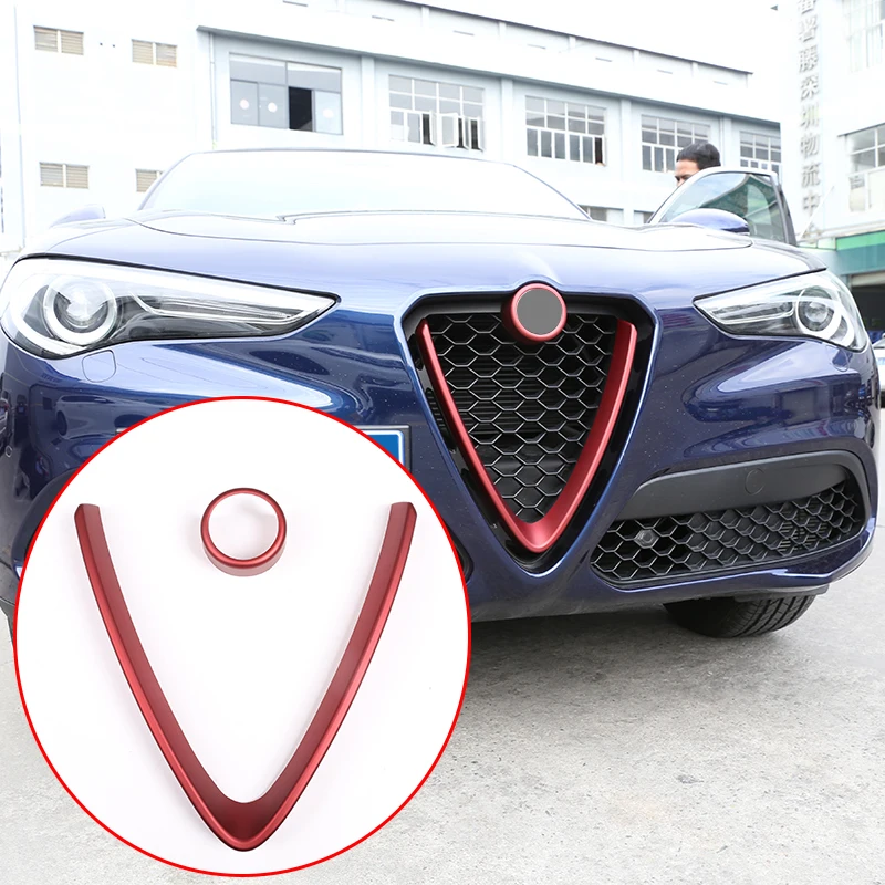 

2 шт., автомобильные аксессуары для Alfa Romeo Stelvio 2017 2018