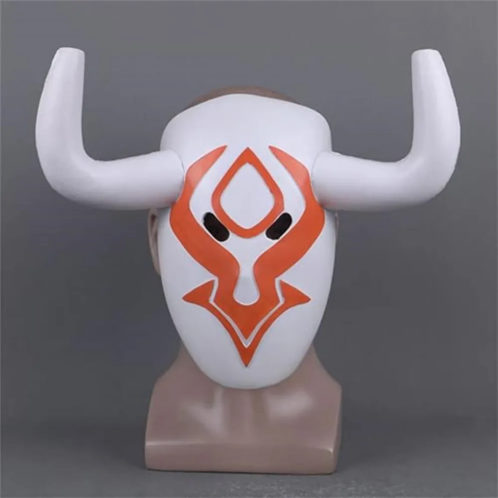 Латексные смешные маски для косплея маска Hilichurl реквизит костюма