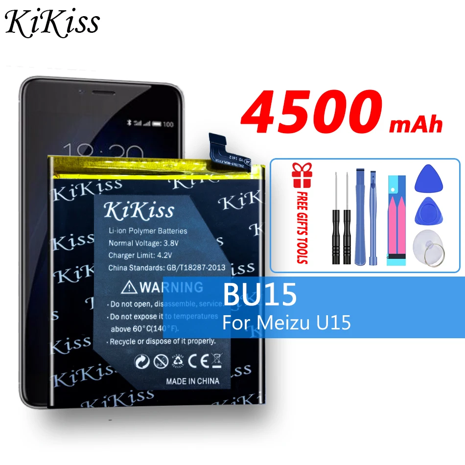

BU15 4500mAh High Capacity Battery For Meizu Meizy Meilan U20 Mobile Phone Battery