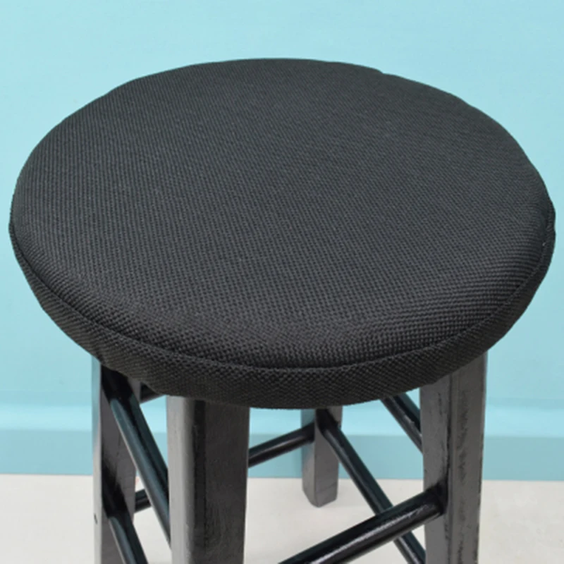 Cover Diameter 30cm Round Chair Cover Breathable Bar Stool C
