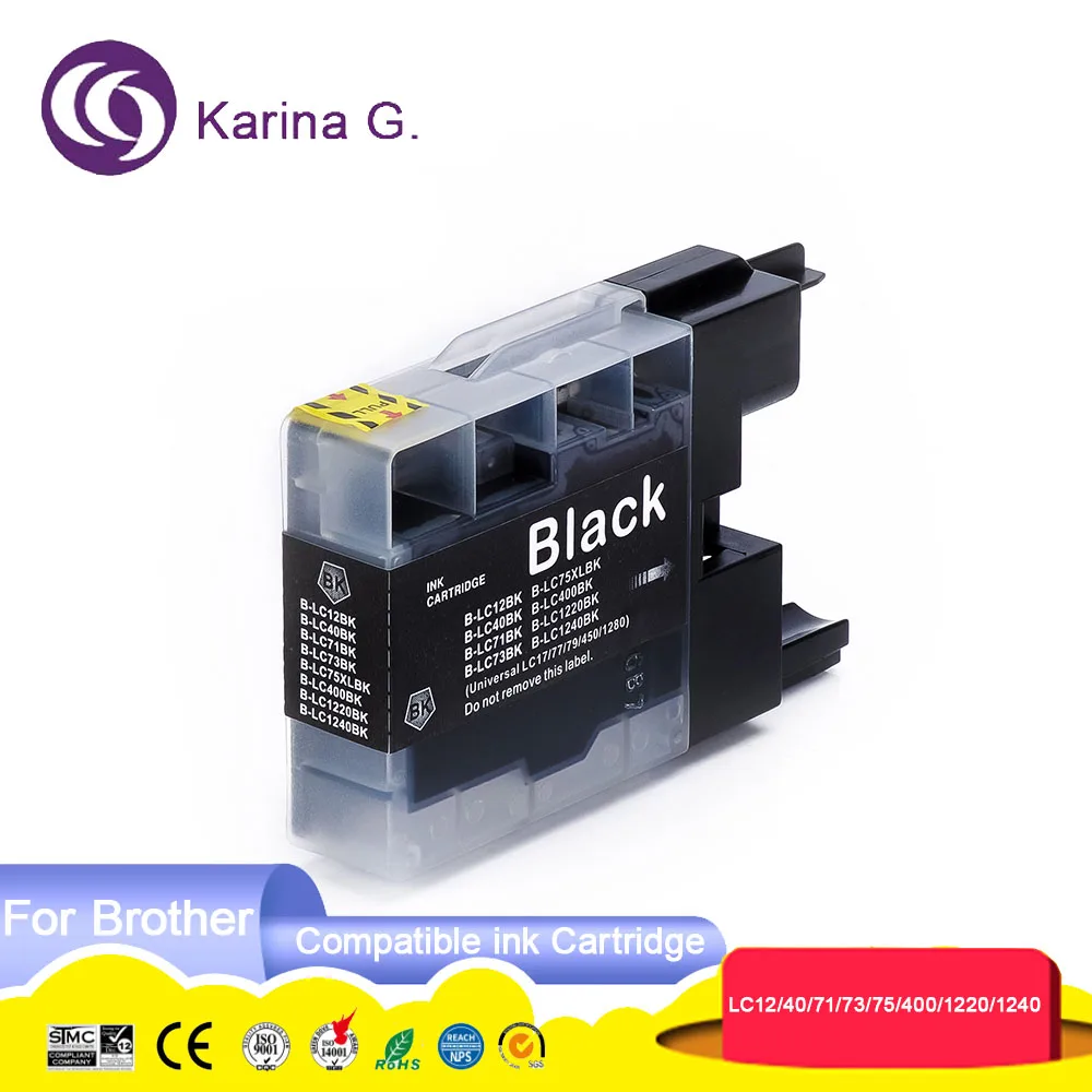 Совместимый картридж для принтера Brother LC1240 LC1220 LC75 LC73 LC12 LC40 16PK | Компьютеры и офис